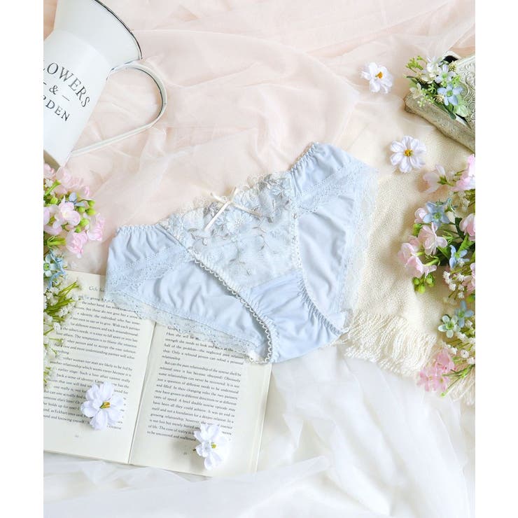 サックスブルー(090) | シュクリエ ノーマルショーツ | Risa Magli