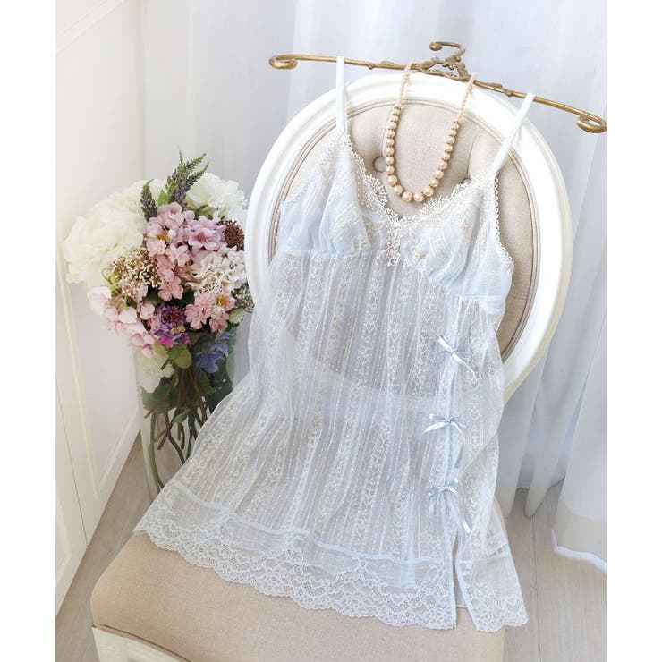 サックスブルー(090) | ターシャ スリップ | Risa Magli