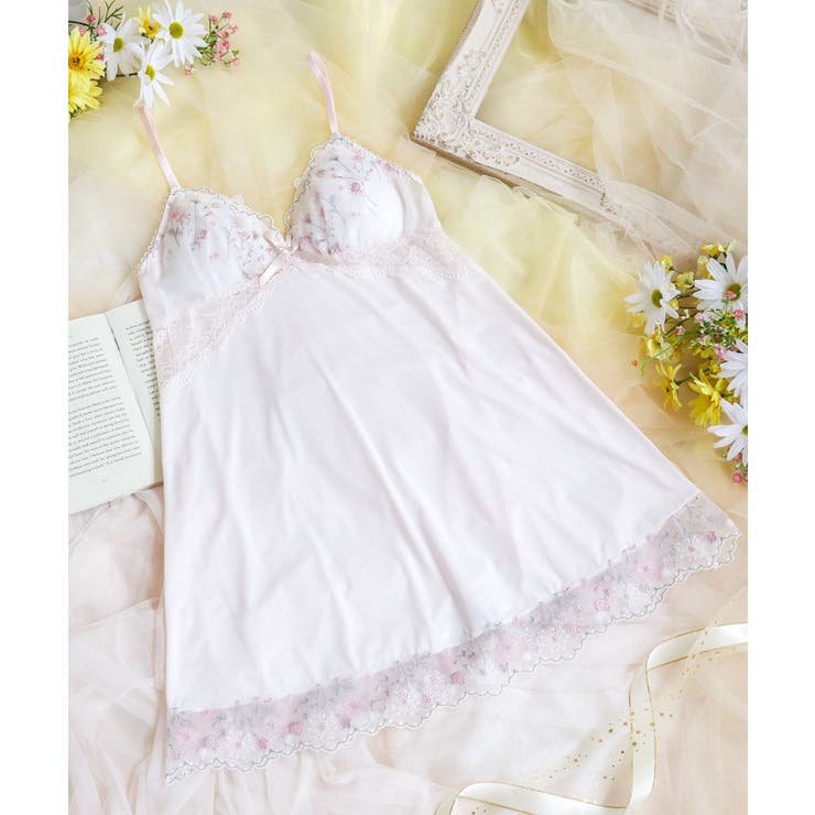 ピンク(071) | ミリ カップ付スリップ | Risa Magli