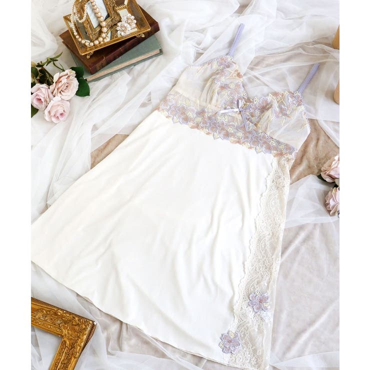 パープル(083) | アデリーノ スリップ | Risa Magli