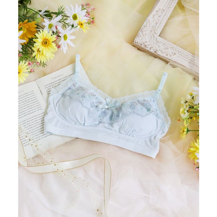 ブルー(092) | ミリ おやすみブラ | Risa Magli