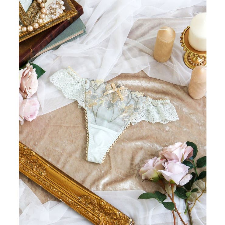 グリーン(022) | アデリーノ Tバックショーツ | Risa Magli