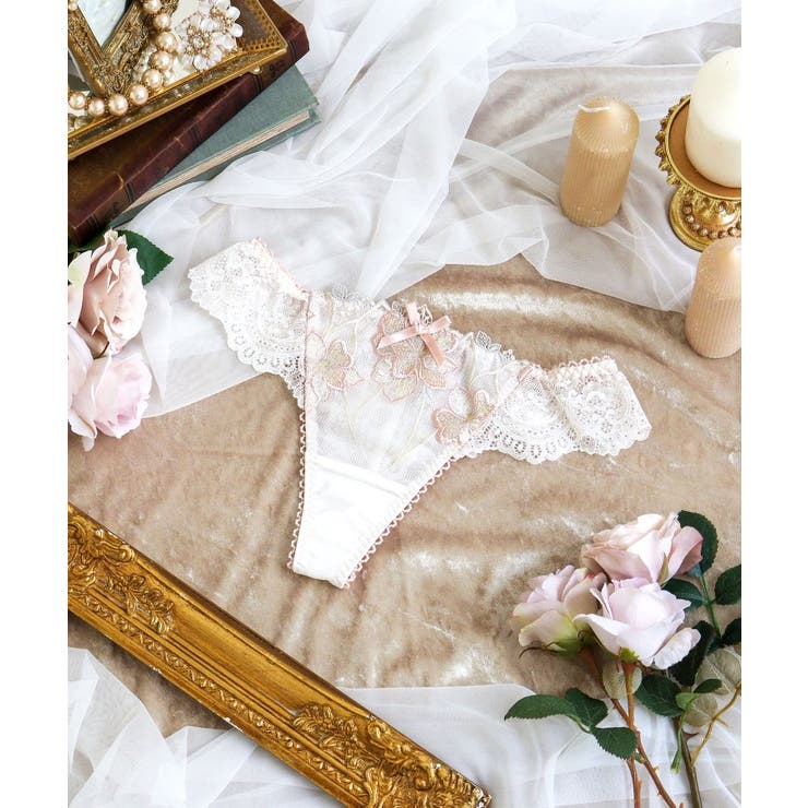 ピンク(071) | アデリーノ Tバックショーツ | Risa Magli