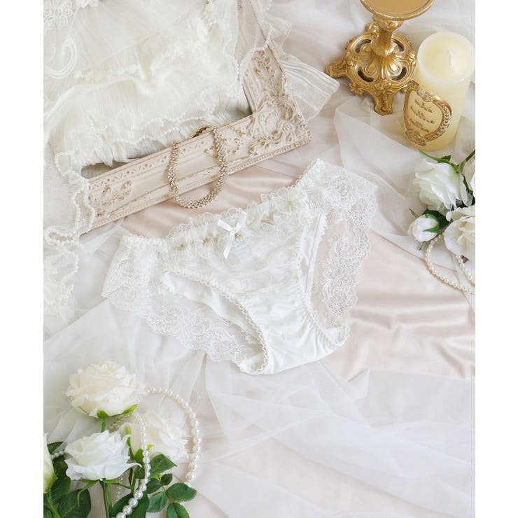 ホワイト(001) | リタ ノーマルショーツ | Risa Magli