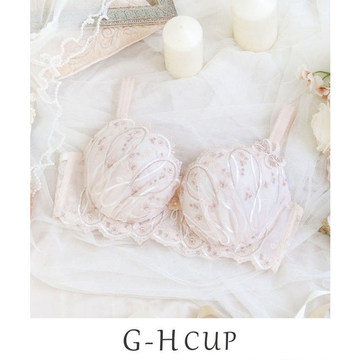ピンク(071) | ティターニア ブラジャー （G－H） ＜N Make Type＞ | Risa Magli