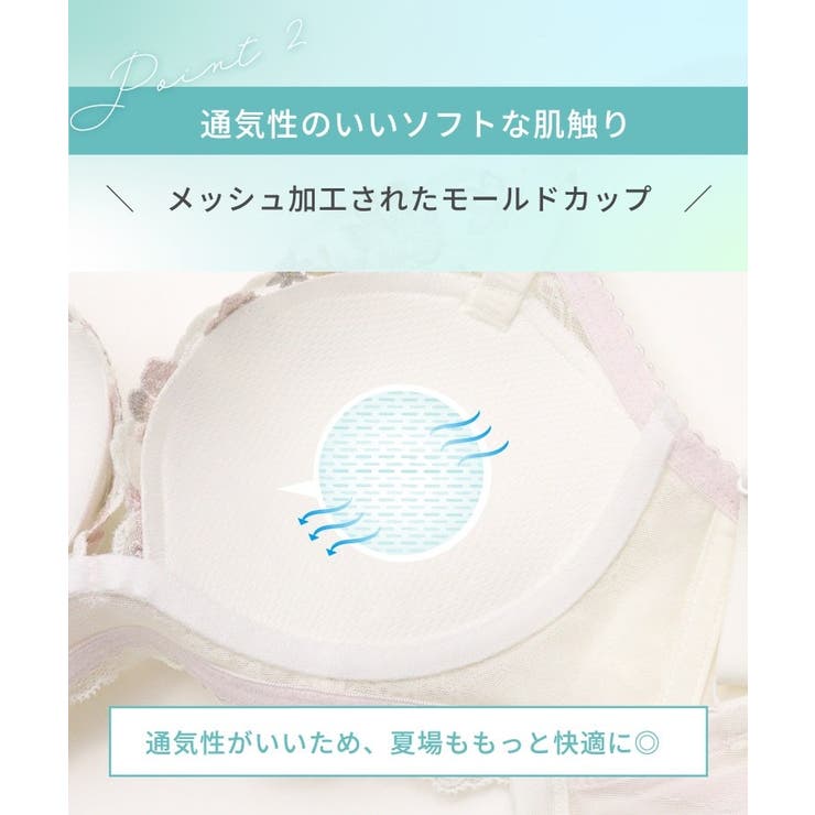 ナルナ ノンワイヤーブラ （G） ＜ノンワイヤーブラ メロフィータイプ＞ | Risa Magli | 詳細画像16 
