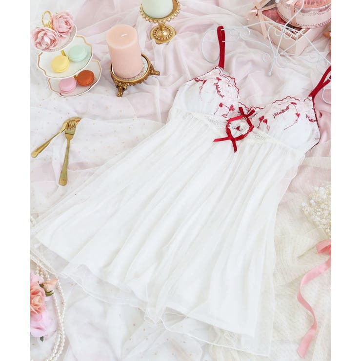 レッド(061) | ヘルティー カップ付スリップ | Risa Magli