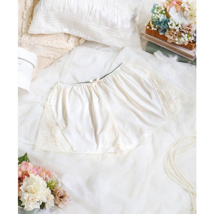 アイボリー(004) | エリアン タップパンツ | Risa Magli