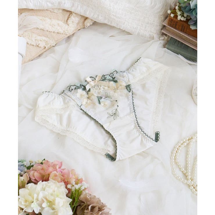 アイボリー(004) | エリアン ノーマルショーツ | Risa Magli