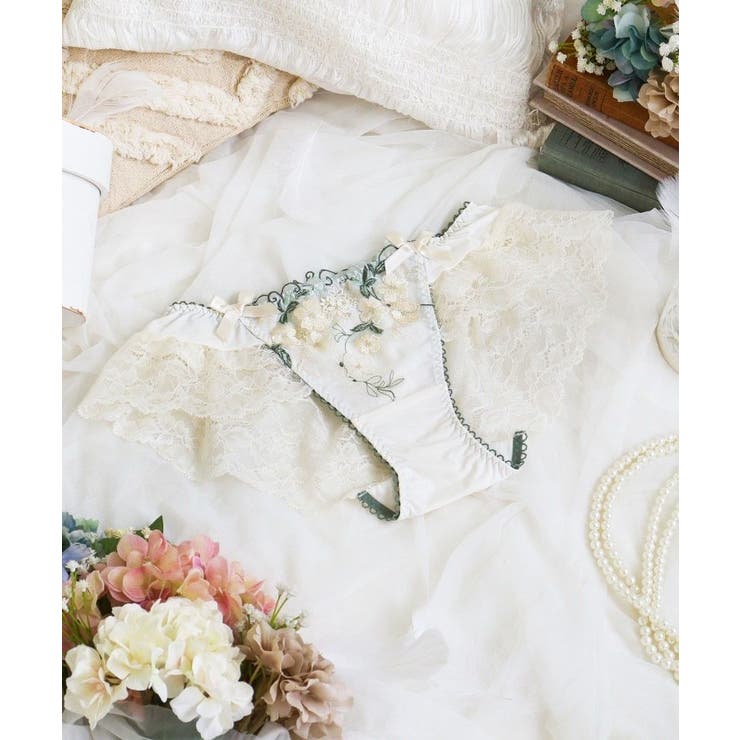 アイボリー(004) | エリアン フレアショーツ | Risa Magli