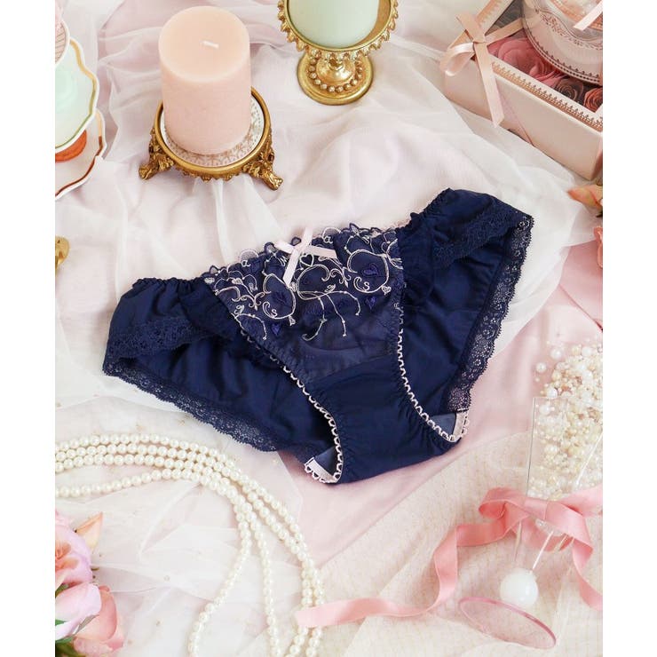 ネイビー(094) | ヘルティー ノーマルショーツ | Risa Magli