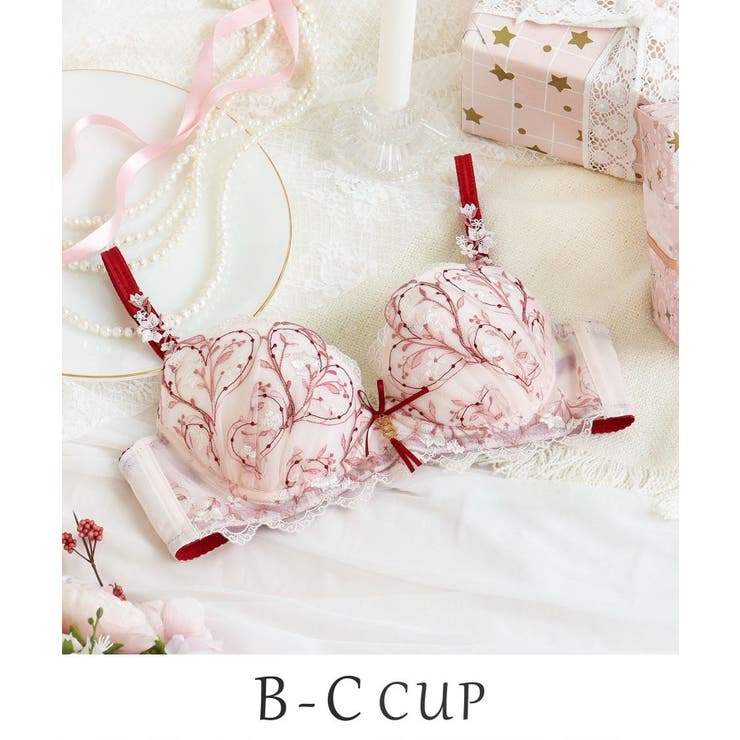 ピンク(071) | フローチェ ブラジャー (B | Risa Magli