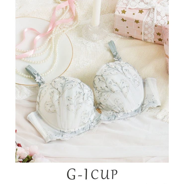 ホワイト(001) | フローチェ ブラジャー (G | Risa Magli