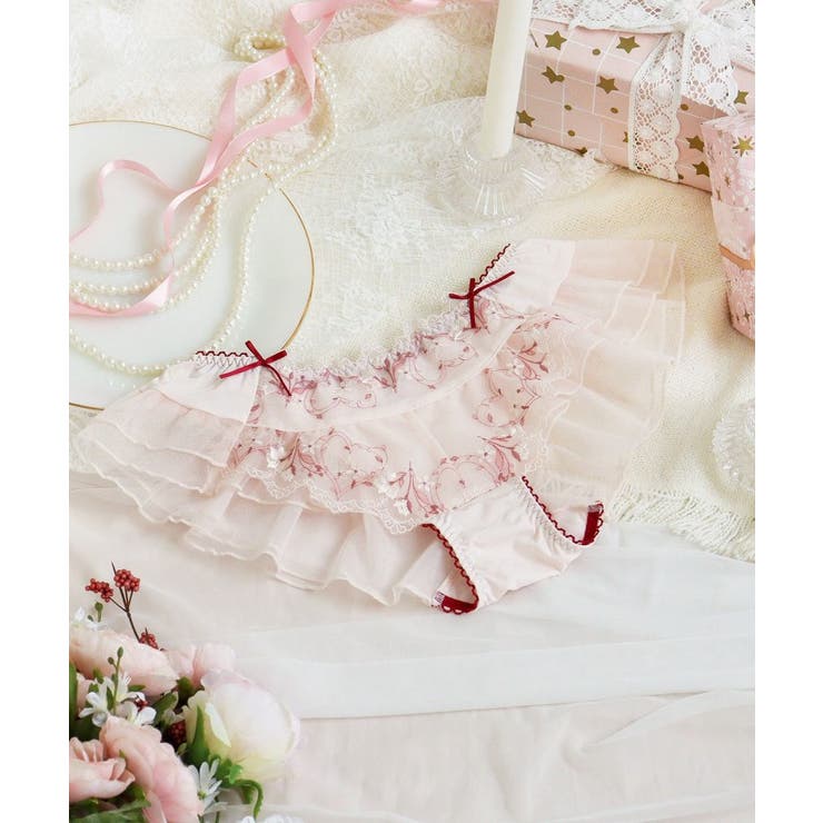 ピンク(071) | フローチェ フレアショーツ | Risa Magli