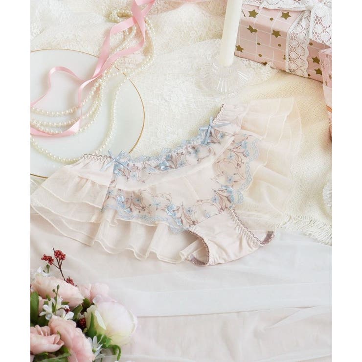 ブルー(092) | フローチェ フレアショーツ | Risa Magli