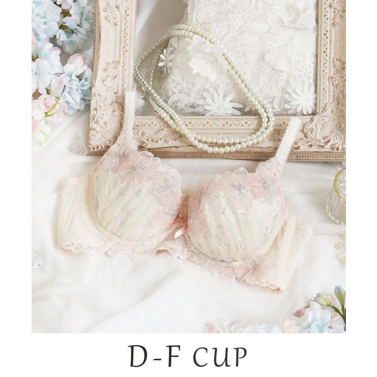 ピンク(071) | リカルダ ブラジャー (D-F) ＜D Make Type＞ | Risa Magli