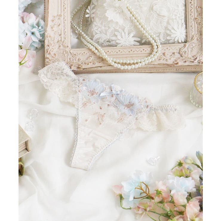 サックスブルー(090) | リカルダ Tバック | Risa Magli