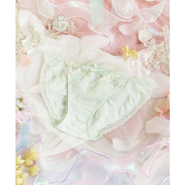 ミントグリーン(021) | コリンナ ノーマルショーツ | Risa Magli