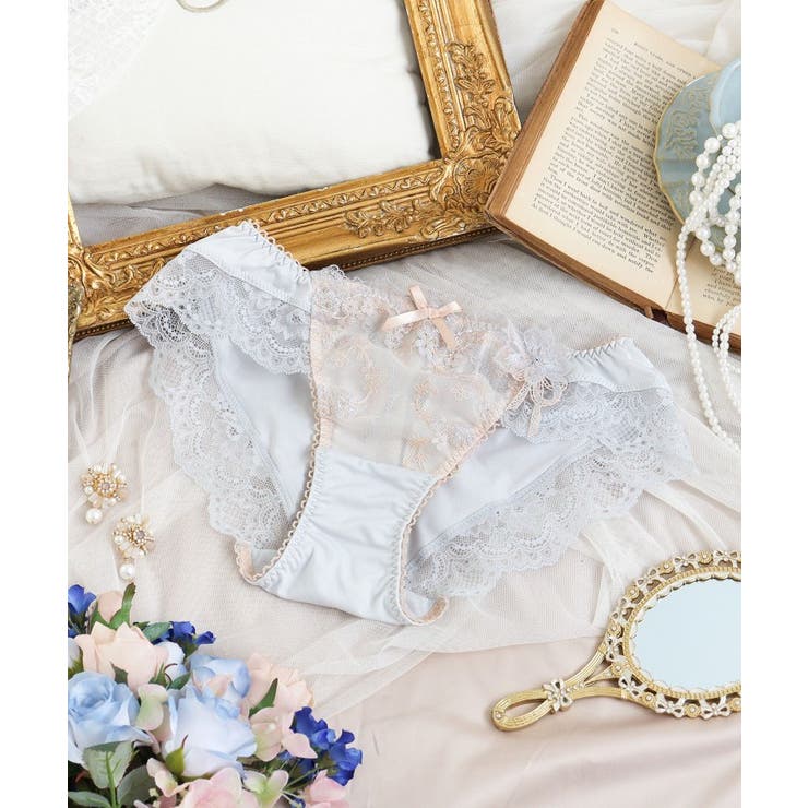 ライトグレー(011) | アルベルタ ノーマルショーツ | Risa Magli