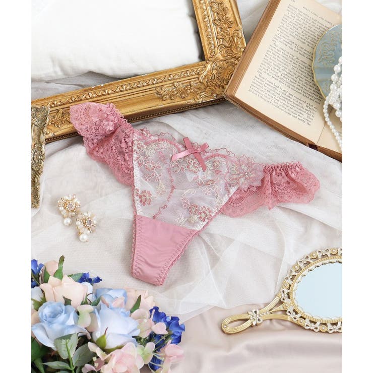 ピンク(071) | アルベルタ Tバック | Risa Magli