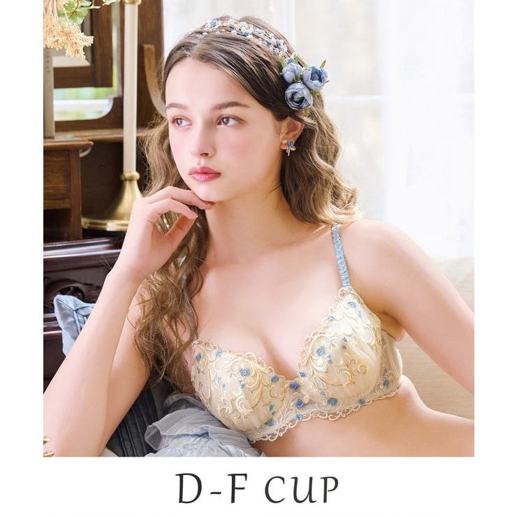 クリーム(054) | シュテファニ ブラジャー (D | Risa Magli