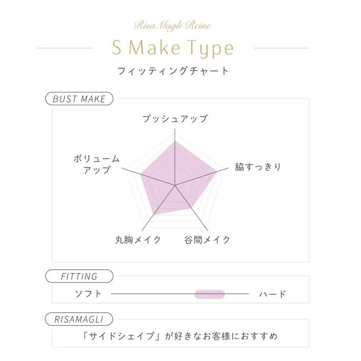 マルレーン ブラジャー (D-F) ＜S Make Type＞ | Risa Magli | 詳細画像18 