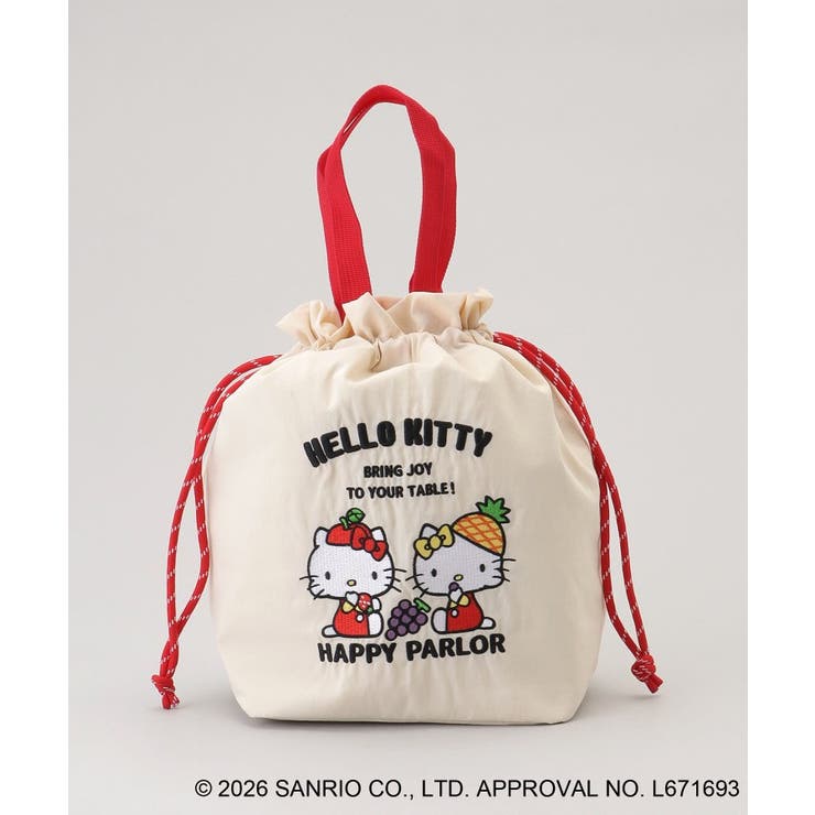 保冷巾着ランチバッグ HELLO KITTY ＜Sanrio サンリオ＞ | 212 KITCHEN STORE | 詳細画像1 