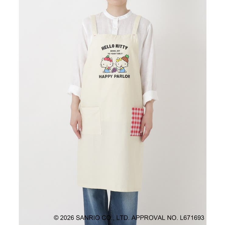 エプロン HELLO KITTY ＜Sanrio サンリオ＞ | 212 KITCHEN STORE | 詳細画像1 