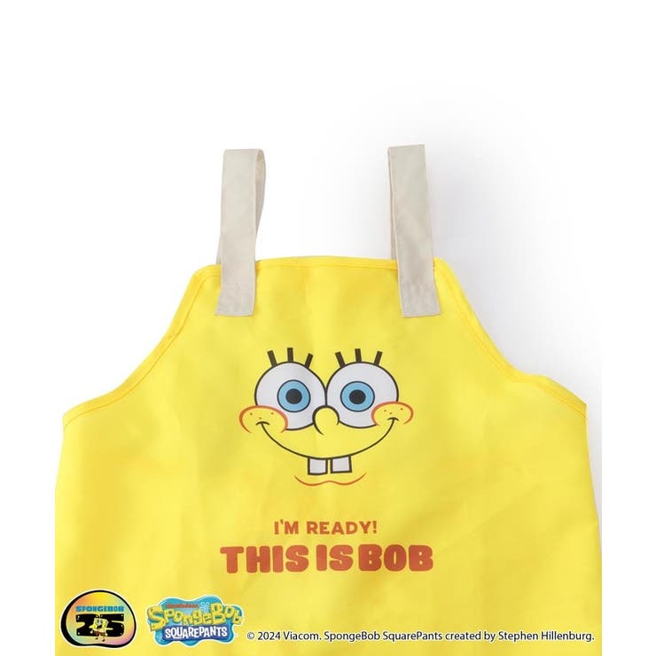 キッズエプロン ＜SPONGE BOB スポンジ・ボブ＞[品番：WRDW0202357