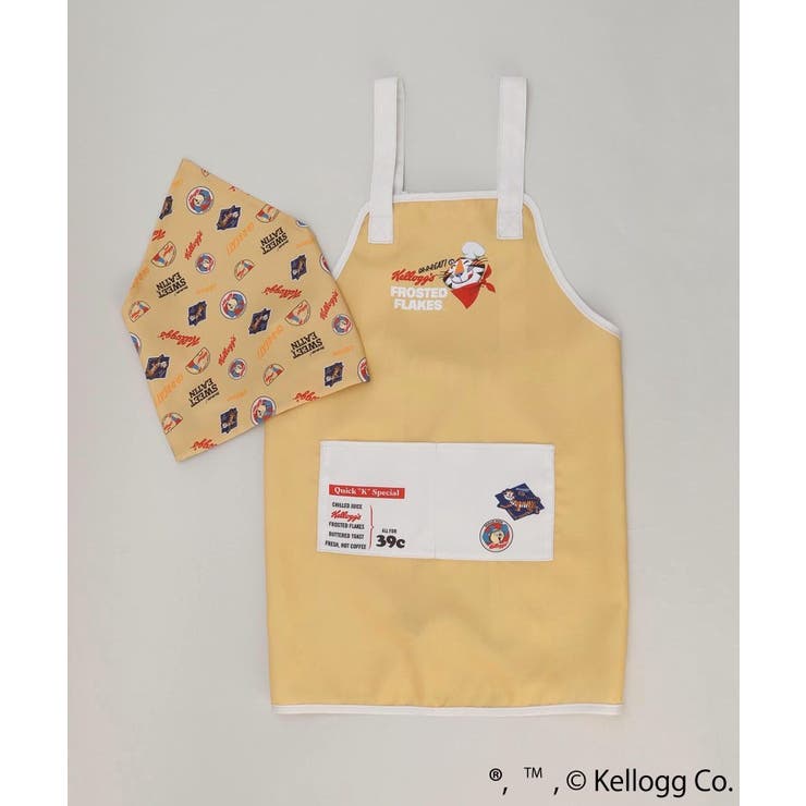 キッズエプロン MU ＜Kellogg's ケロッグ＞[品番：WRDW0214624]｜212