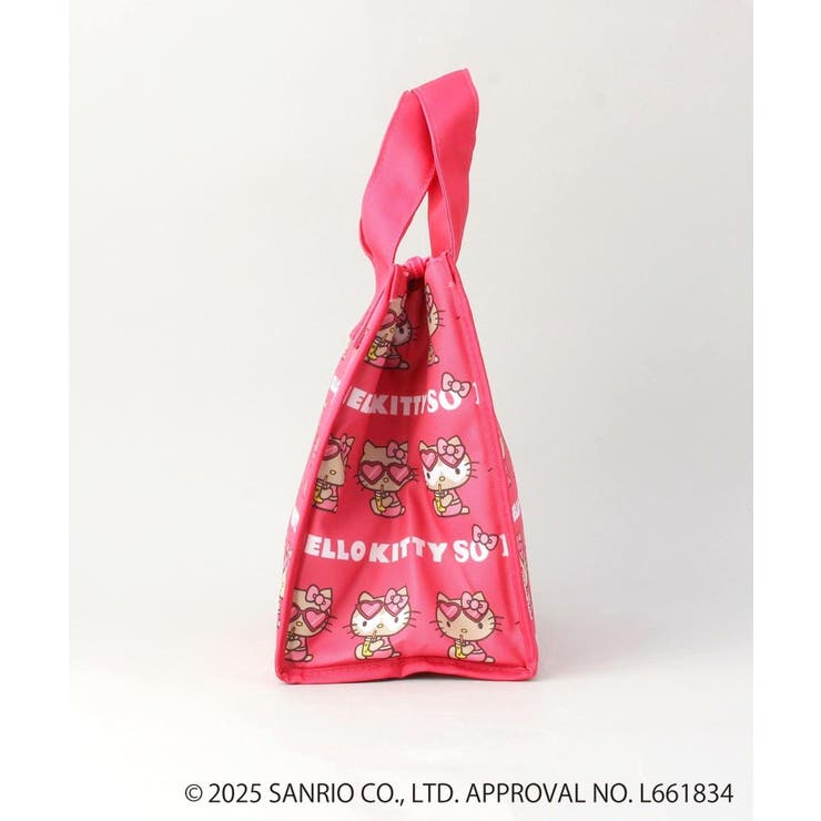 日焼けハローキティ 三角マチ保冷バッグ PK | 212 KITCHEN STORE | 詳細画像2 