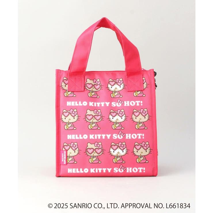 日焼けハローキティ 三角マチ保冷バッグ PK | 212 KITCHEN STORE | 詳細画像3 