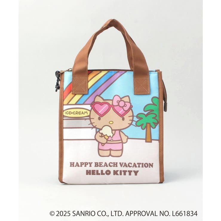 その他 | 日焼けハローキティ 三角マチ保冷バッグ BL | 212 KITCHEN STORE