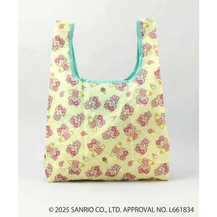 日焼けハローキティ エコバッグ M MINT | 212 KITCHEN STORE | 詳細画像3 