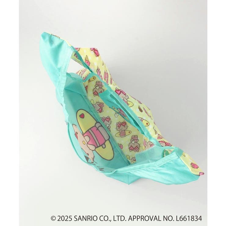 日焼けハローキティ エコバッグ M MINT | 212 KITCHEN STORE | 詳細画像5 