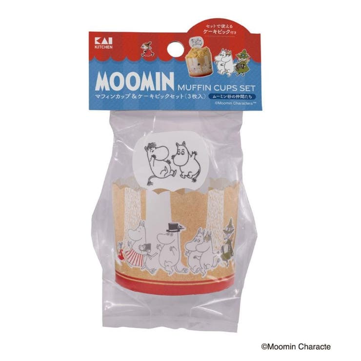 その他 | マフィンカップ＆ケーキピックセット（３枚入）ムーミン谷の仲間たち ＜MOOMIN… | 212 KITCHEN STORE