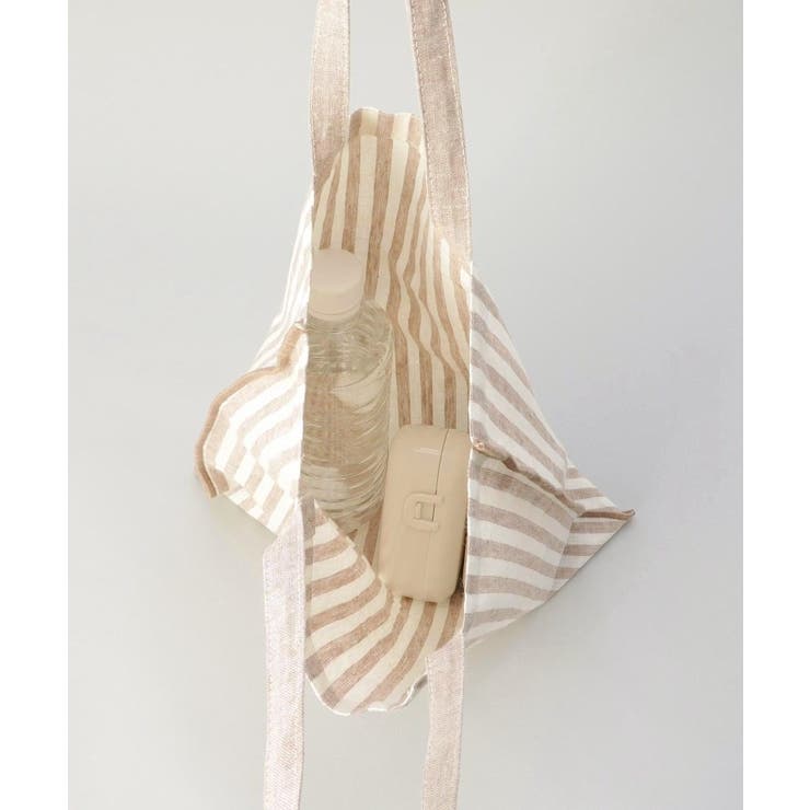 ブロックストライプ リネンコットン エコバッグ NT ＜212Kオリジナル ＞ | 212 KITCHEN STORE | 詳細画像6 