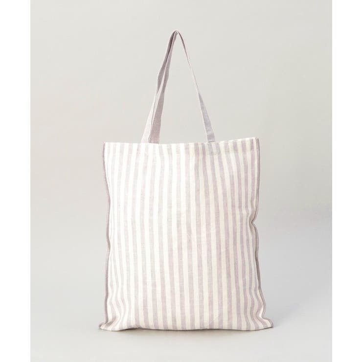 ブロックストライプ リネンコットン エコバッグ | 212 KITCHEN STORE | 詳細画像1 