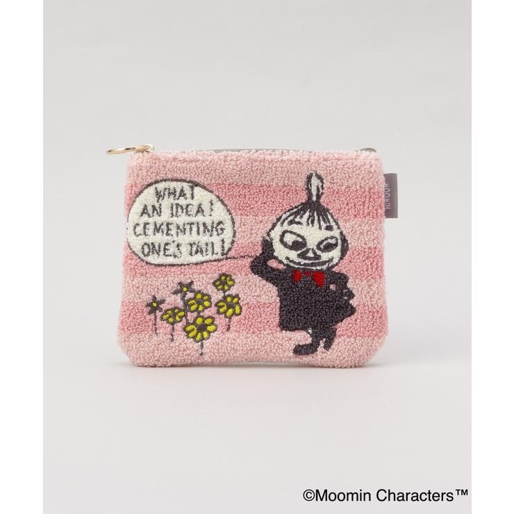 その他 | サガラ刺繍ミニフラットポーチ PK ＜MOOMIN ムーミン＞ | 212 KITCHEN STORE