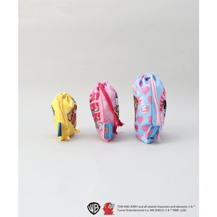 巾着3Pセット ＜TOM and JERRY トムとジェリー＞ | 212 KITCHEN STORE | 詳細画像2 