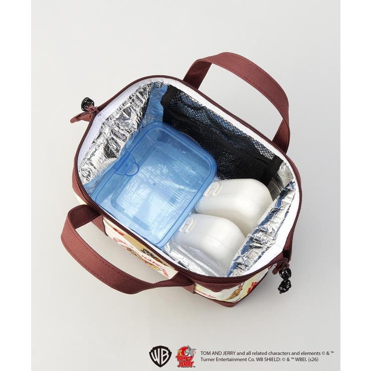 ワイヤー保冷ランチバッグ BR ＜TOM and JERRY トムとジェリー＞ | 212 KITCHEN STORE | 詳細画像6 