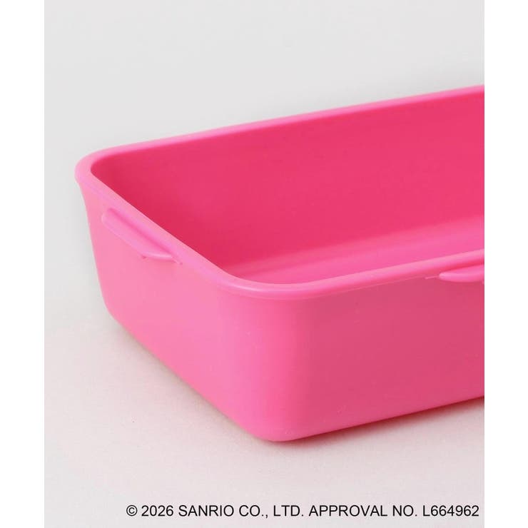 日焼けハローキティ 4点ロックランチボックス PK | 212 KITCHEN STORE | 詳細画像5 