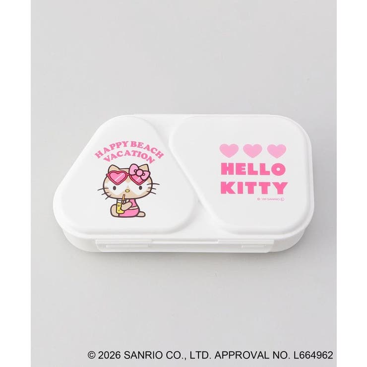 日焼けハローキティ おにぎりランチケース WH | 212 KITCHEN STORE | 詳細画像1 