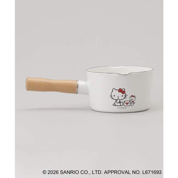 ホーローミルクパン ハローキティ＆タイニーチャム | 212 KITCHEN STORE | 詳細画像4 