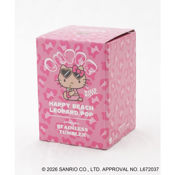 日焼けハローキティ ステンレスタンブラー LEOPARD PK | 212 KITCHEN STORE | 詳細画像6 