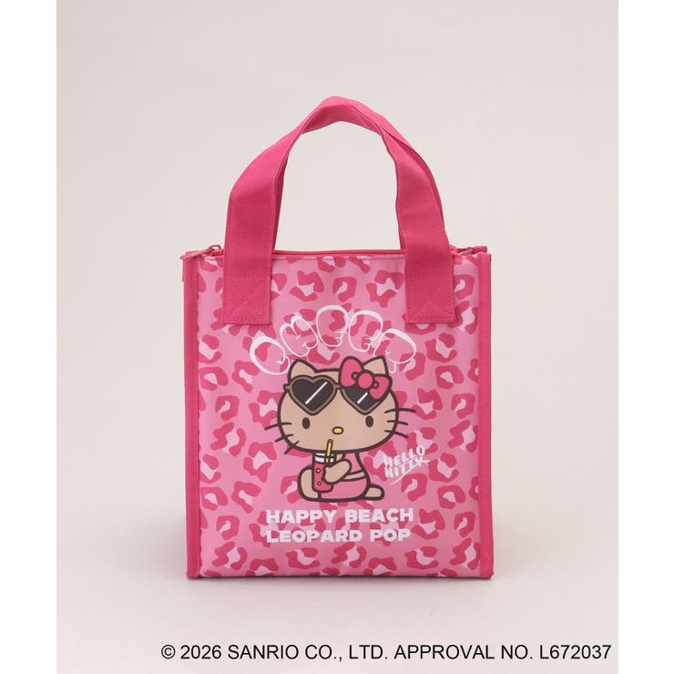その他 | 日焼けハローキティ 三角マチ保冷バッグ LEOPARD PK | 212 KITCHEN STORE