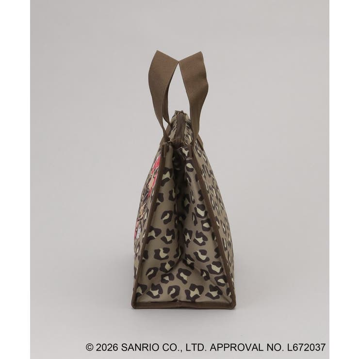 日焼けハローキティ 三角マチ保冷バッグ LEOPARD BR | 212 KITCHEN STORE | 詳細画像2 