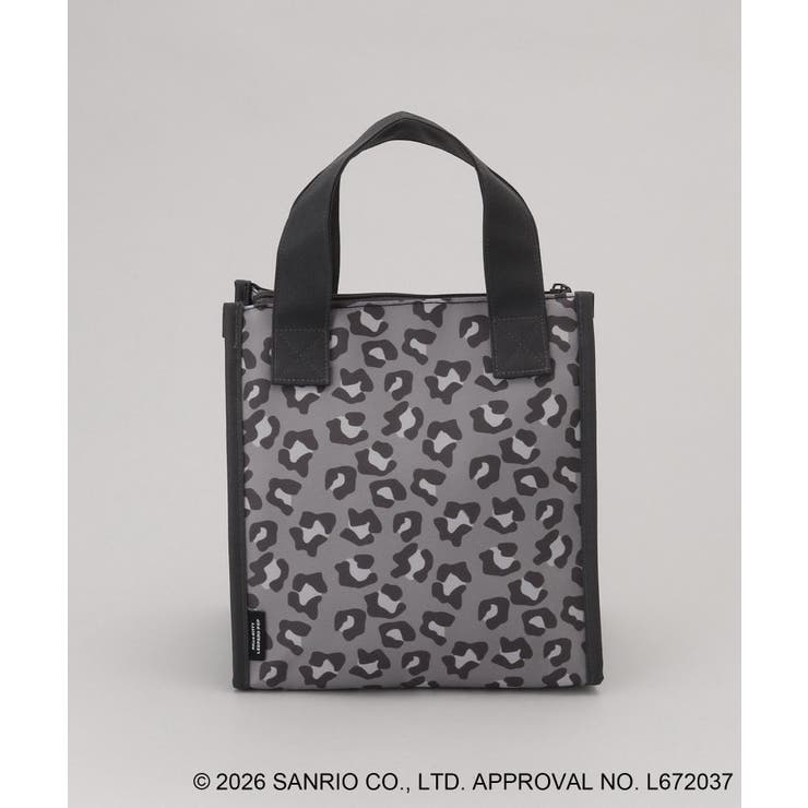 日焼けハローキティ 三角マチ保冷バッグ LEOPARD BK | 212 KITCHEN STORE | 詳細画像3 