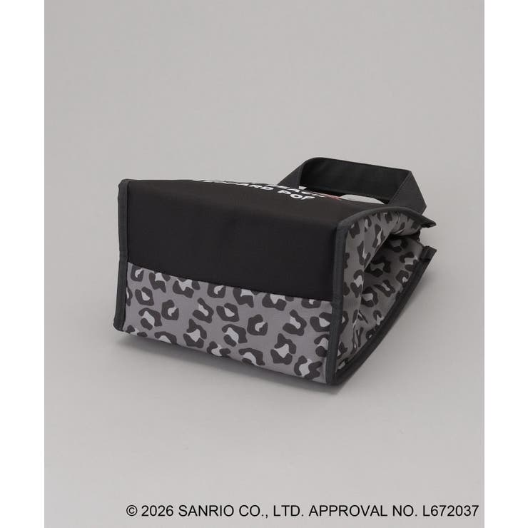 日焼けハローキティ 三角マチ保冷バッグ LEOPARD BK | 212 KITCHEN STORE | 詳細画像4 