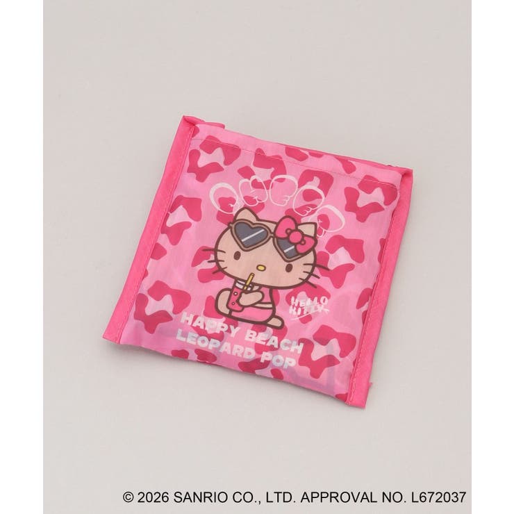 日焼けハローキティ エコバッグ LEOPARD PK | 212 KITCHEN STORE | 詳細画像8 